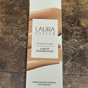 Laura Geller Double Take Liquid Foundation NEW Golden Medium